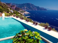 Casa vacanze con piscina ad Amalfi.