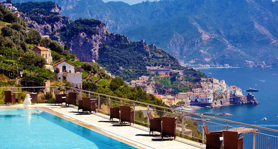Appartamento in affitto con piscina vicino Positano.