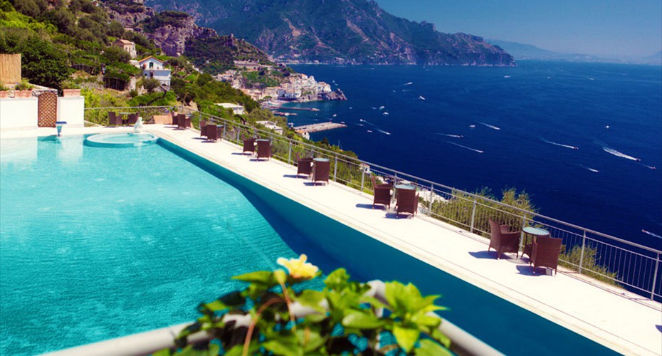 Casa vacanze con piscina ad Amalfi.