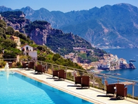 Appartamento in affitto con piscina vicino Positano.